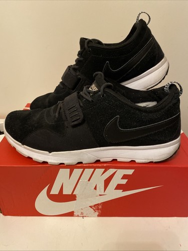 Nike SB Trainerendor Mens Size 9.5 Black Suede Athletic Running Shoes Sneakers - Picture 9 of 15