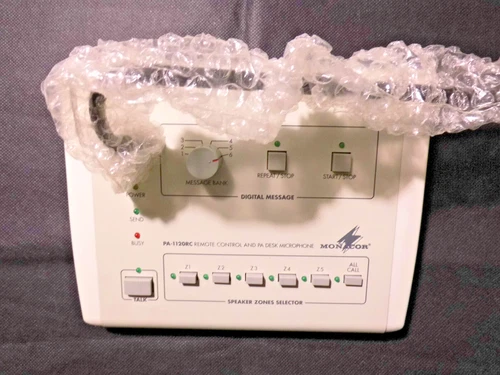 MONACOR Tischmikrofon PA-1120RC Neu