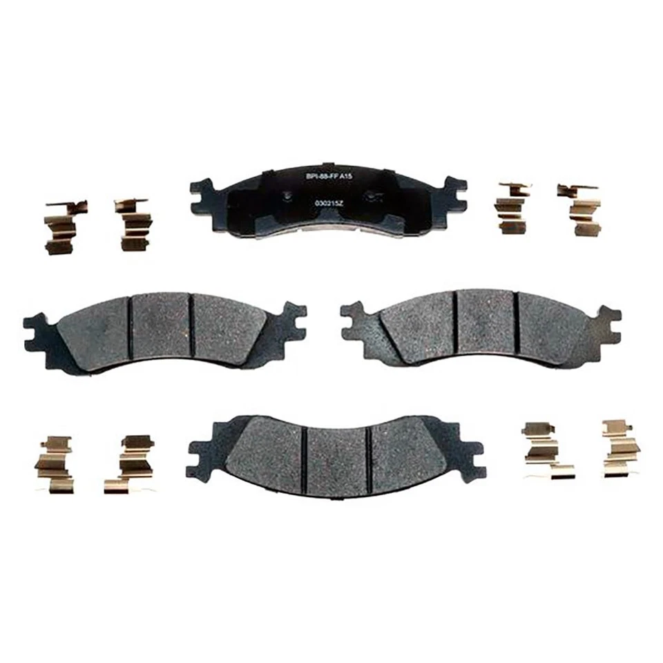 Rotores de freno delanteros traseros y pastillas de cerámica para Ford Explorer Sport Trac 2008-2010 Foto 2 de 4