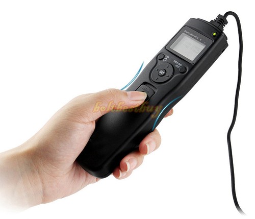 LCD Timer Remote Shutter Release Cord for Sony A900 A850 A700 A550 A77 A55 A33 - Picture 5 of 5