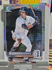 2025 Bowman Chrome Mega Box Mojo Kevin McGonigle 1st Bowman Tigers #BCP-79