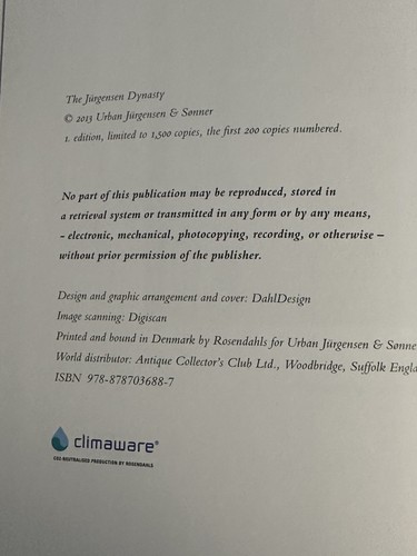 THE JURGENSEN DYNASTY Four Centuries Of Watch Making Into Countries J.Knudsen - Foto 3 di 9