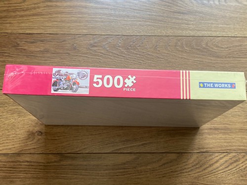Indian Chief Motorcycle / Motorbike Puzzle ~ 500 pieces * New - LIGHT BOX DAMAGE - Picture 6 of 8