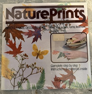 Nature Prints: Dry Dye Fabric Decorating Kit NEW