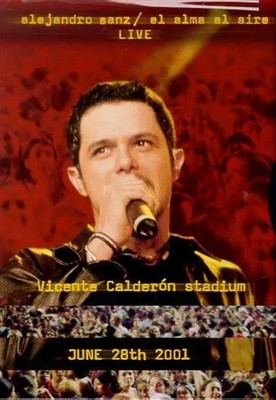 DVD Alejandro Sanz El Alma Al Aire Live Warner Music (Germany)