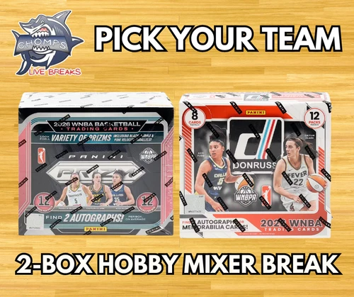 LOS ANGELES SPARKS 2026 Panini Prizm/Donruss WNBA 2-Box Hobby Break #5