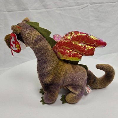 TY Beanie Baby SCORCH the Dragon 7