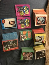 1977 Topps STAR WARS -Complete Set 330 Sticker Set 55 Series 1-5 SHARP