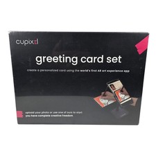 CUPIXEL GREETING CARD SET PERSONALIZED DIY KIT CREAT W/ APP   AR ART EXPERIENCE