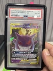 Pokemon Gengar & Mimikyu Gx Team Up 53/181 PSA 8