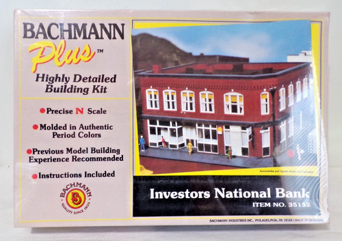 Bachmann Plus Escala N #35152 BANCO NACIONAL DE INVERSORES - Sellado - Ver más abajo | Condition: New