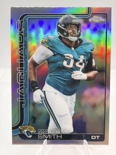 2025 Topps Chrome Maason Smith #140 Refractor