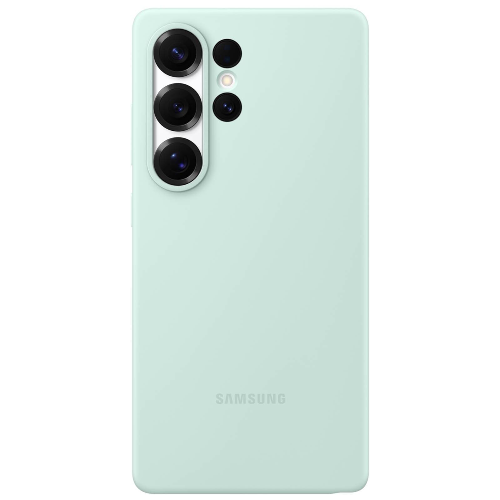 Coque Galaxy S25 Ultra silicone original contre les chutes