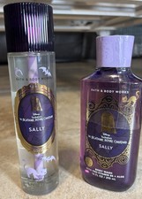 New Bath Body Works Nightmare Before Christmas Sally Mist Body Wash Set