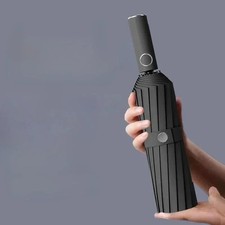 Windproof Compact Umbrellas Automatic Fold Business Luxury Sun Rain Umbrella Tra