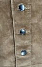 Express Womens Brown Cotton Blend Pockets Button Front Mini Skirt Size 6 — photo 3