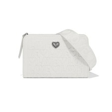 NWT 2025 Brighton Fashionista Deeply In Love Medium Pouch - Optic White