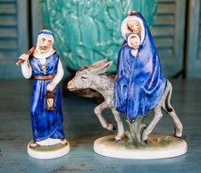 Vintage Goebel Hummel Flight Into Egypt Robson 405A/B Mary Donkey Baby Joseph