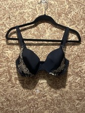 Wacoal Women  s Black /Tan Lace Bra Size 32DD