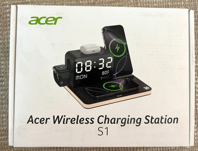NEW Acer Wireless Charging Station S1 7-in-1 Wireless Charging Station Dock NIB