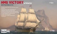 1/700 Neverland Hobby HMS Victory Sailing Ship w/Interior Plastic Model Kit