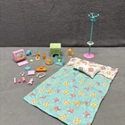 Barbie All Around Home Bedroom Furniture Playset 2001 Mattel Incomplete Vintage