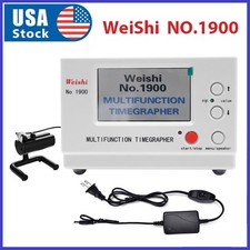 No.1900 Weishi Timegrapher Mechanical Watch Timing Machine Multifunction US Plug