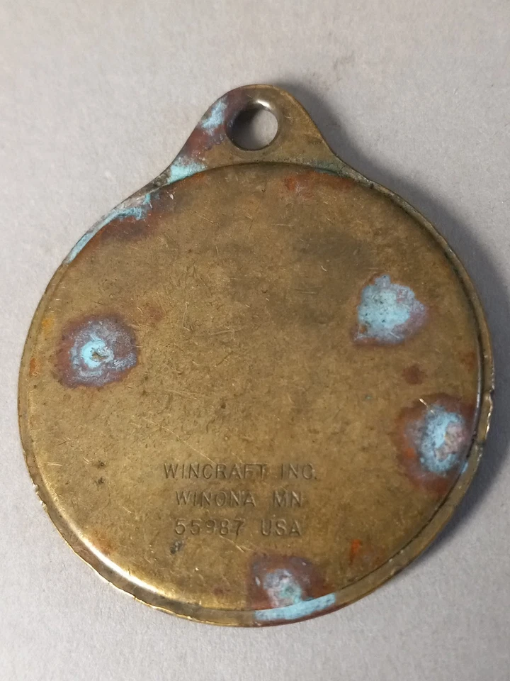 1994 Boston Celtics Basketball Keychain Charm Pendant, Enamel & Brass, Wincraft - Image 4 of 4