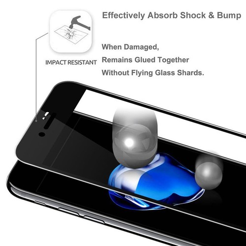 Verre de Protection pour Apple IPHONE 7/8/SE2/SE3 4.7 Pouces D'Écran Courbé - Photo 5 sur 6