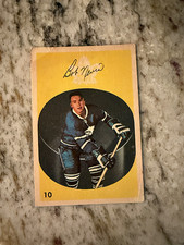 1961–62 Parkhurst Bob Nevin #10 – Toronto Maple Leafs Vintage NHL Card