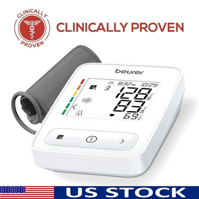 #ad #ad Auto 400 Blood Pressure Monitor Upper Arm Cuff Memory Risk Indicator Home Use $59.33
