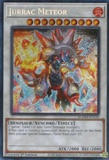 YUGIOH 1x Jurrac Meteor Secret Rare BLMM-EN150 NM