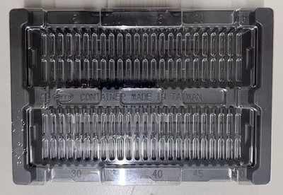 1x 50 ESD Memory Tray SO-DIMM RAM DDR2/3/4/5 Arbeitsspeicher Antistatik Box leer
