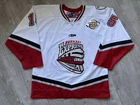 Burnaby Express BCHL Game Used Worn Hockey Jersey #15 - Size 54 (WHITE)