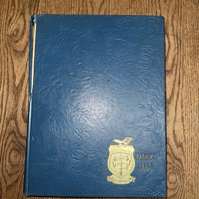 #ad #ad 1972 USS SARATOGA CV 60 US NAVY PACIFIC CRUISE BOOK VINTAGE slight damage spine $220.00