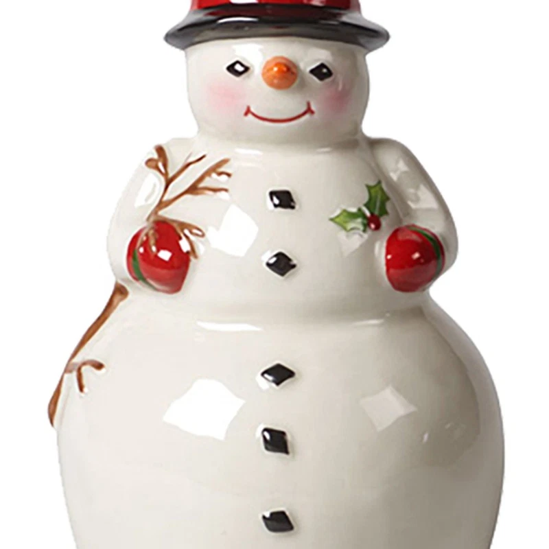 Carillon Pupazzo di Neve Girevole Villeroy & Boch Nostalgic Melody 17 cm, fotografia 7 di 9