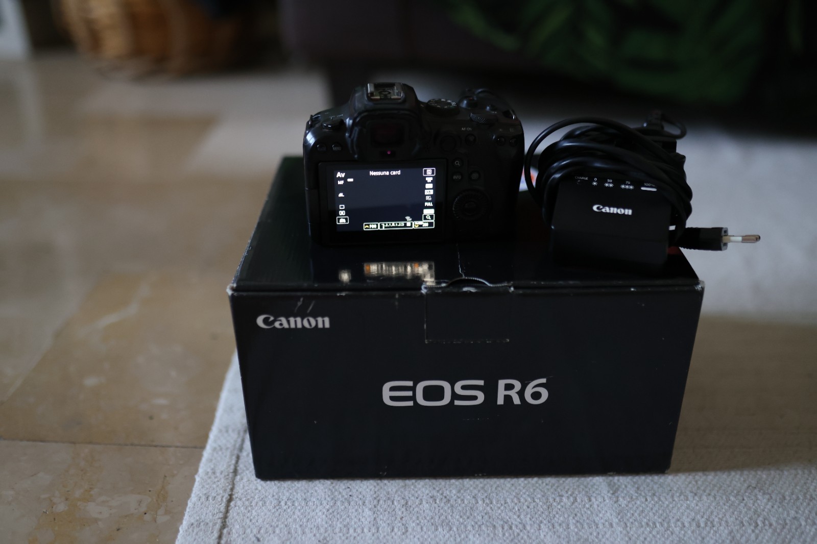 Canon EOS R6 20,1 MP Fotocamera Digitale Mirrorless - Nera (Solo Corpo)
