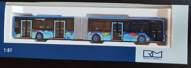 Rietze 75841 - 1/87 MAN Lion's City 18´18 Engadin (CH) - New