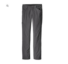 PATAGONIA- Women's Quandary Pants Outdoors Hiking Walking Climbing Nature Grey