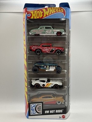 Hot Wheels HW Hot Rods Gift Pack of 5 Cars - 1:64 Diecast Car | eBay
