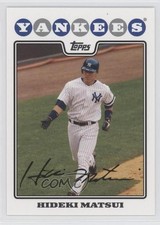 2008 Topps Hideki Matsui #445 0b5