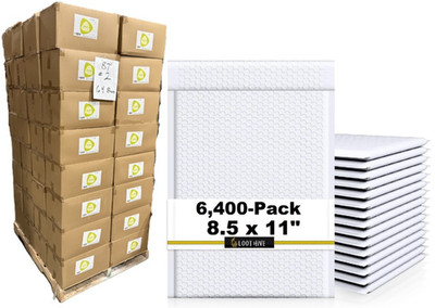NEW 8.5x11'' White #2 Padded BUBBLE MAILERS Poly Bag Self-Seal Shipping Envelopes