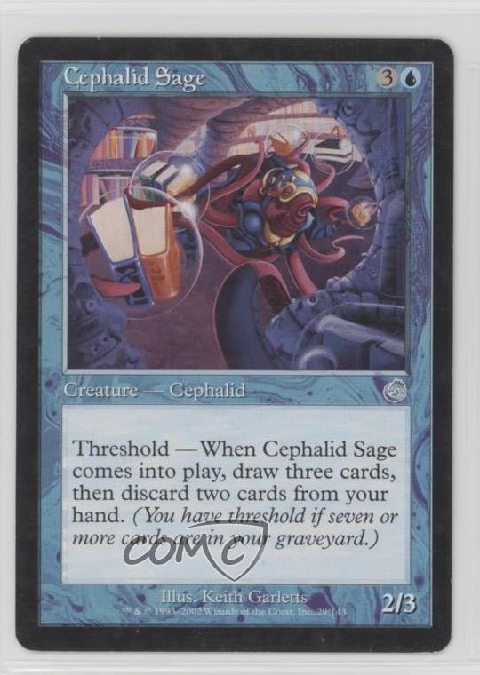 Cephalid Sage Magic: Torment #29 2002