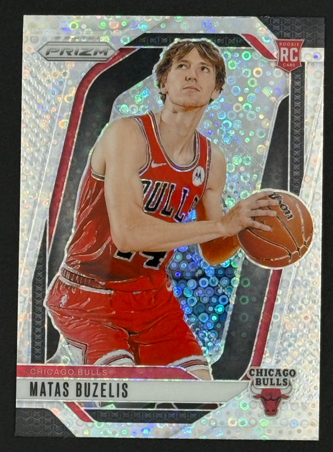 Matas Buzelis 2024-25 Panini Prizm Disco RC Bulls #252