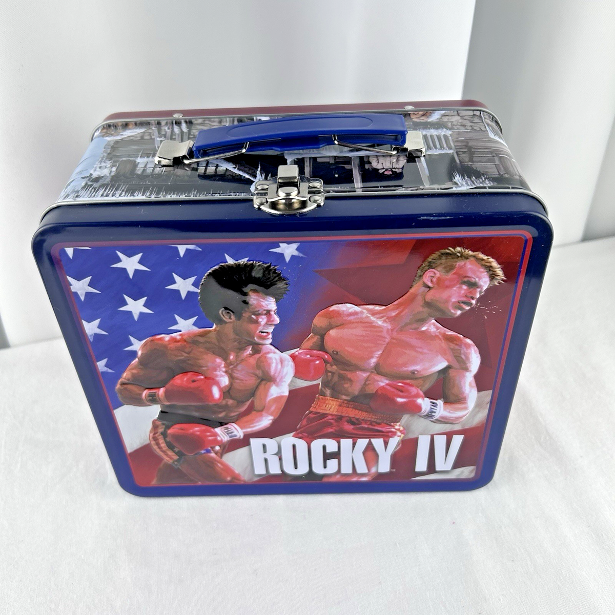 Toynk Vintage Rocky IV Tin Metal Lunch Box | eBay