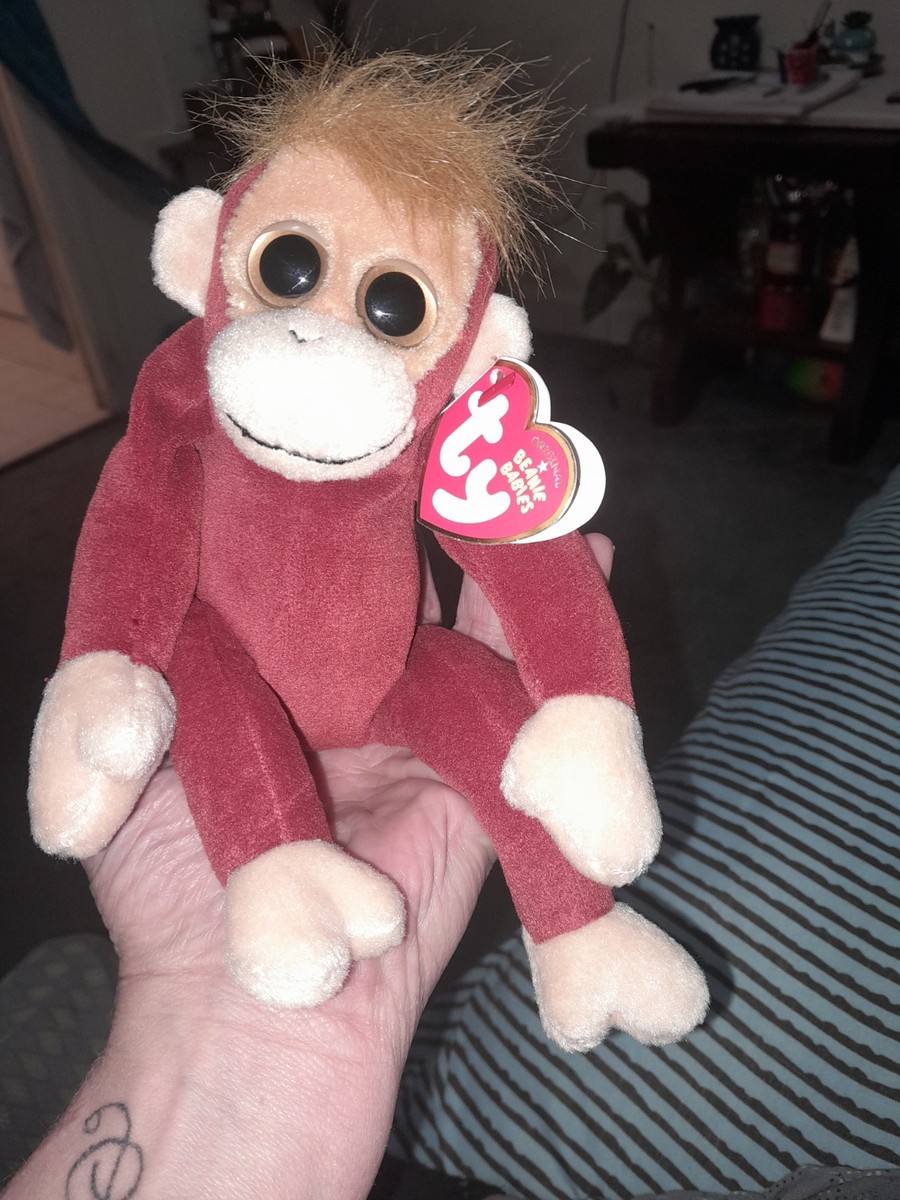 Ty Beanie Babies Schweetheart the Orangutang Toy for sale online
