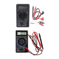 Multiple Function Digital Multimeter for Electric Current Resistance
