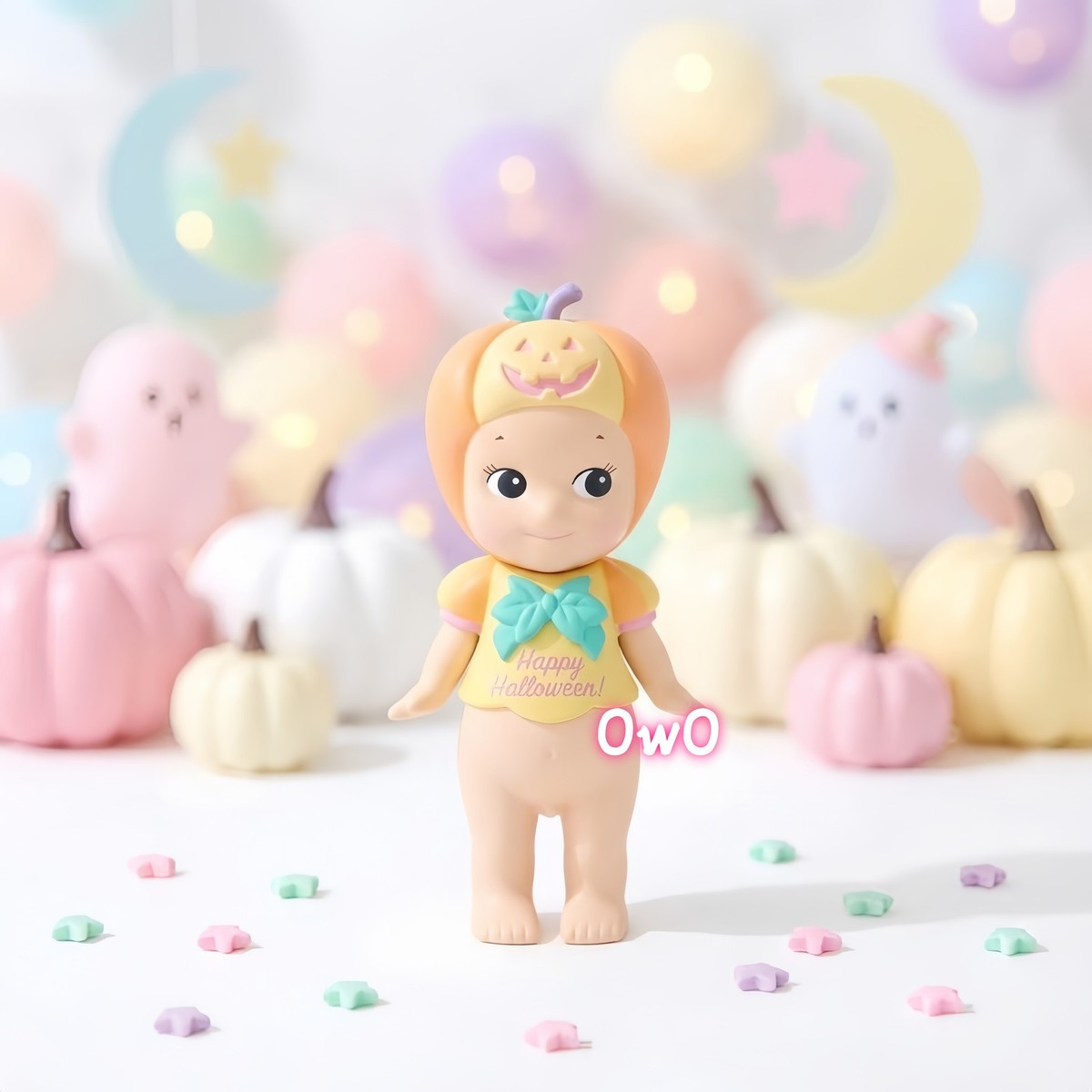 Sonny Angel Halloween Series 2018 Pumpkin Figure Pastel Orange
