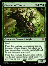 Cavalier of Thorns – Commander: Lorwyn Eclipsed 100 ECC • M