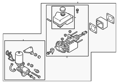Genuine Nissan Master Cylinder Assembly 46007-6JL2B